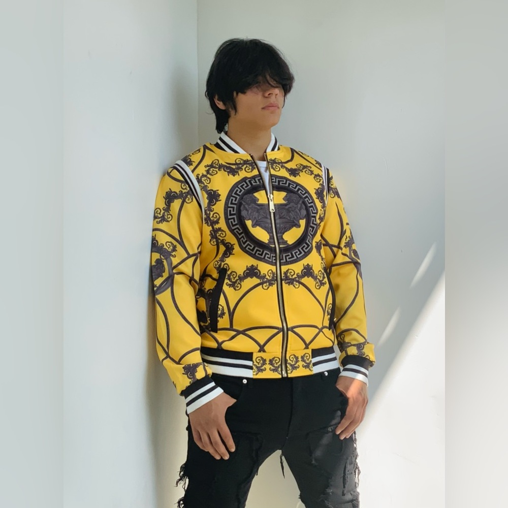 Men’s Royal Seven Yellow | White | Black Track Jacket